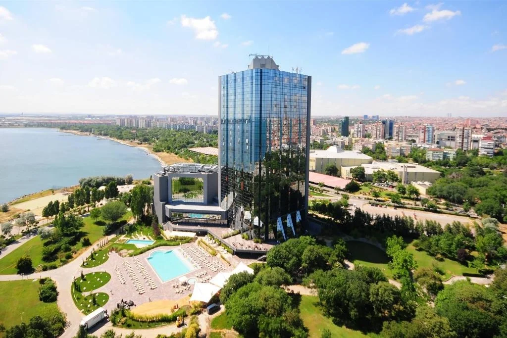 Sheraton Istanbul Atakoy Hotel Aerial View