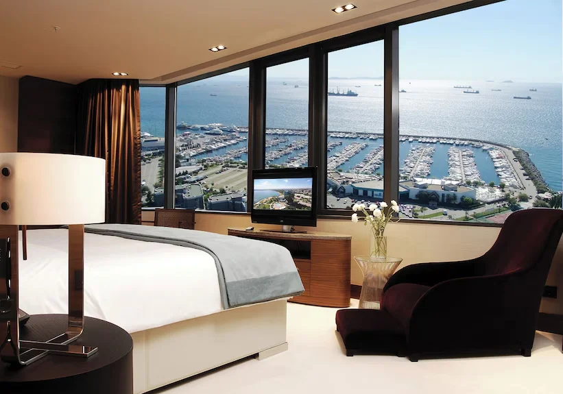 Marina view room